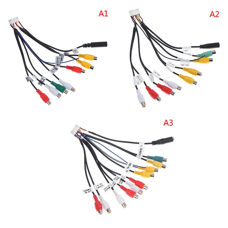 Android radio Car Accessories  Output Wire Aux-in microphone Adapter Audio Cable Microphone Cable
