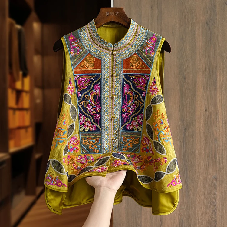 トップス Hai Tang Women's Embroidered Tang Style Qipao Top