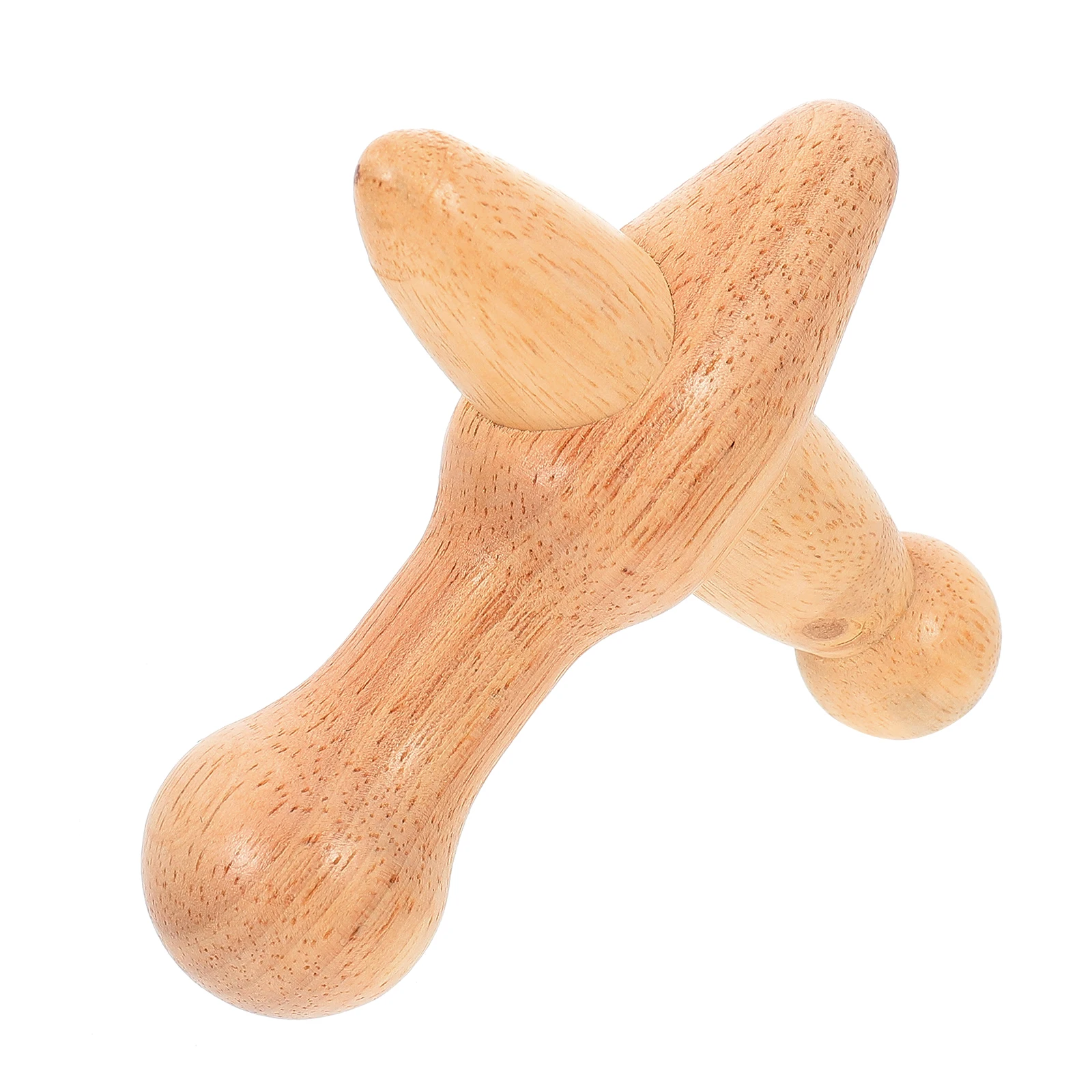 

Portable Massage Beige Professional Foot Massager Wooden Acupoint Household Foot Massager Pelma Travel Use