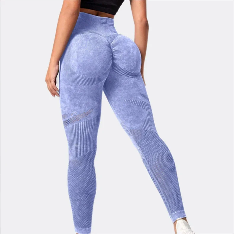 Leggings da donna sollevamento Push Up Fitness Legging Sexy Slim Leggins a vita alta Mujer Fitness Legging senza cuciture