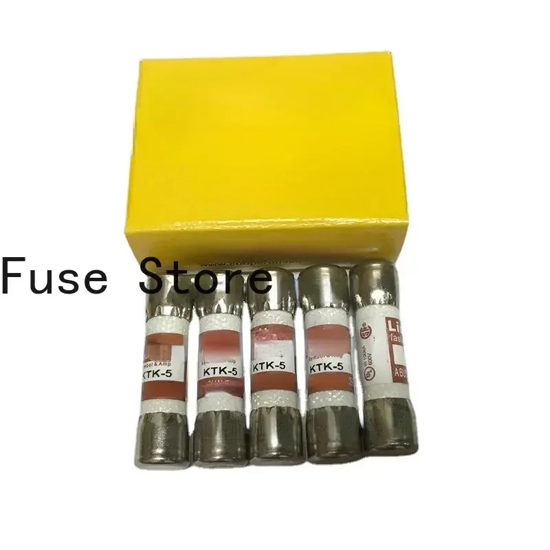 1PCS KTK-5 Imported Ceramic Fuse Explosion-proof  Original 10 * 38mm 5A