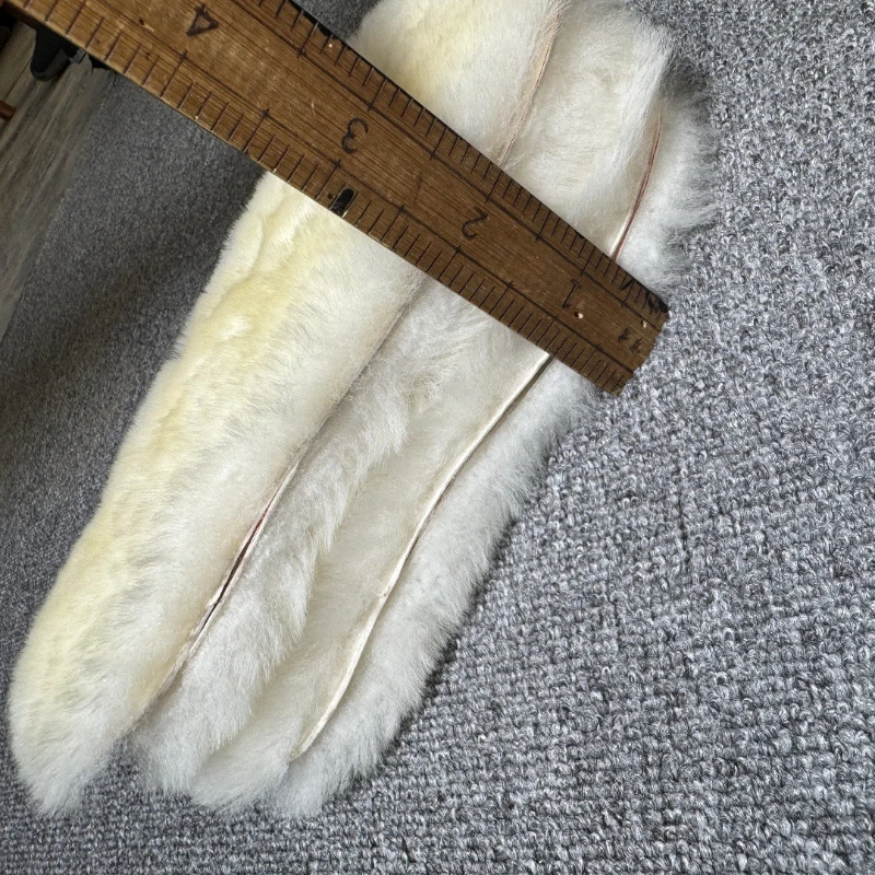 Winter Fleece Thermal Insoles for Men Women, Thick Cold-Proof Inserts for Snow Boots