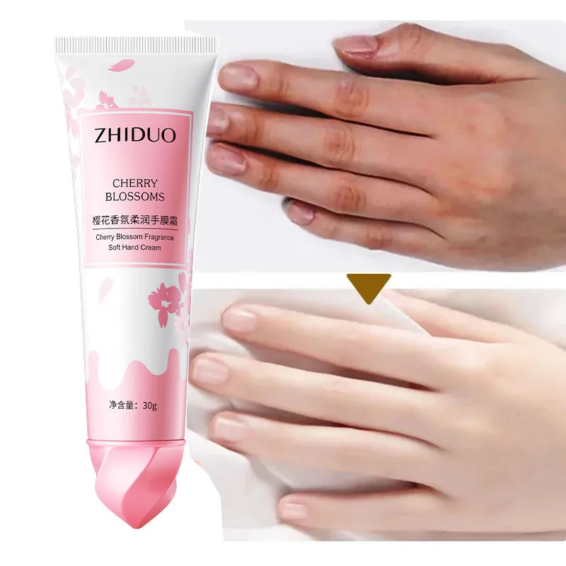 Sakura Hand Cream Moisturizing Anti-chapping Repair Soften Skin Whitening Hand Cream Nourishing Anti-crack Skin Care Product