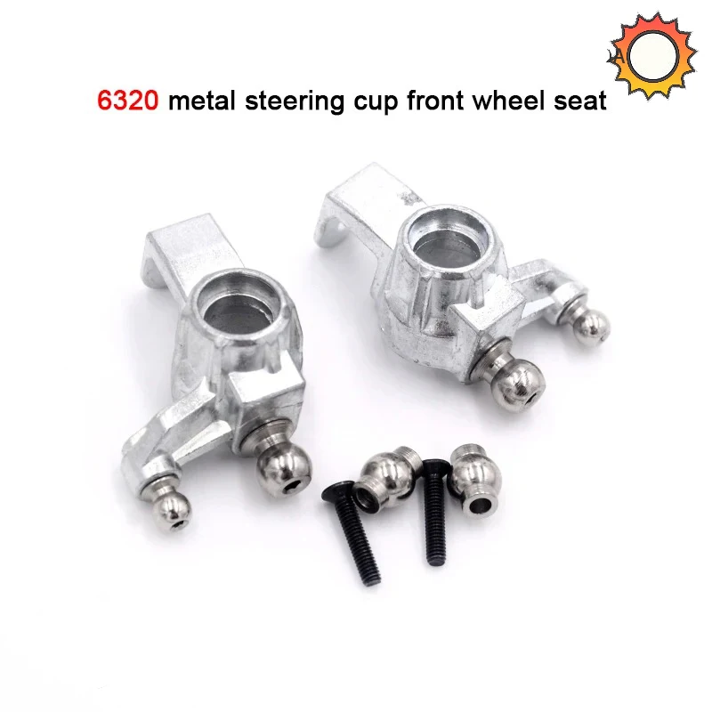 SCY 16101 1/16 RC Car Original Spare Parts 6320 metal steering cup front wheel seat