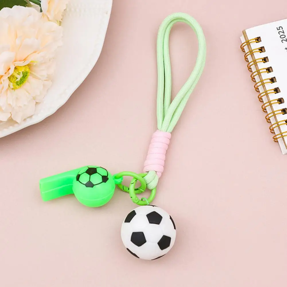 The whistle volume is loud, it is not easy to crack due to repeated bumps, and it is durable for cheering on the field.