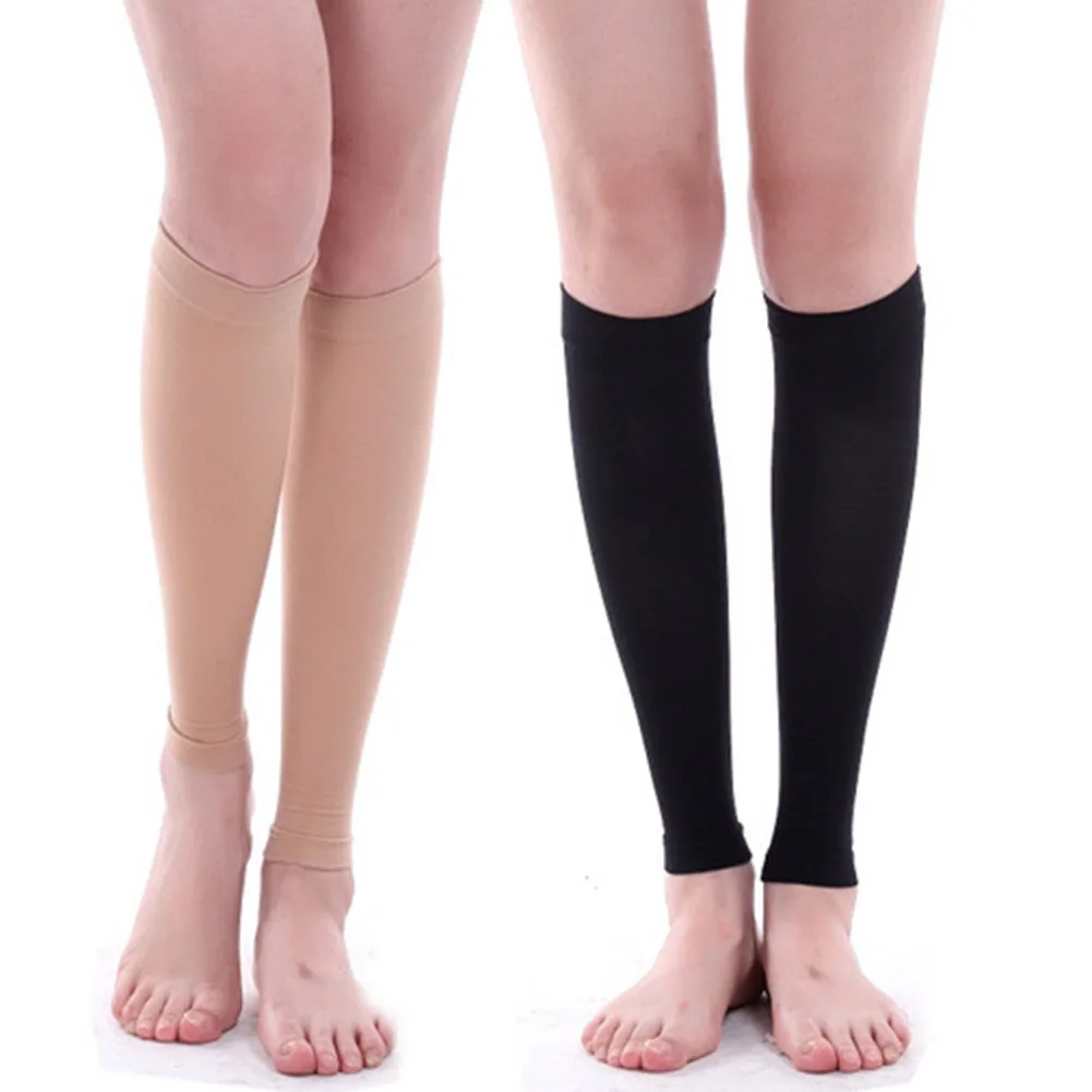 1pcs Running Athletics Compression Stockings Sleeves Leg Calf Shin Splints Elbow Knee Pads Protection Sports Safety Unisex Socks