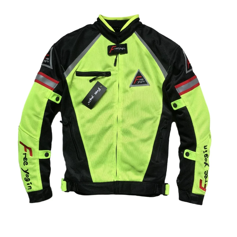 Spring, Autumn and Summer Motorcycle Riding Suit Men's Anti-drop Motorcycle Rider Clothes Motorcycle Rally Suit Breathable Thin