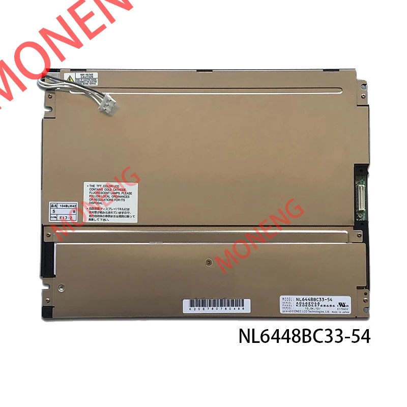 Imagem -03 - Painel Lcd Original para Nec Nl6448bc3346 Nl6448bc3353 Nl6448bc33-46 Nl6448bc33-46 Nl6448bc33-59 Nl6448bc33-59d 640x480 104 Polegadas