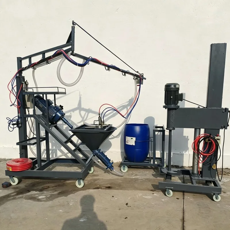 Glass Fibre Reinforced Cement Fiberglass Spray Machine GRC Cement Mortar Spray Machine Price GRC Fiberglass Spraying Machine
