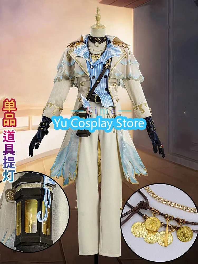 Game Identity V Mercenary Naib Subedar Cosplay Costume Fancy Party Suit Halloween Carnival Uniforms Anime Clothing Custom Made