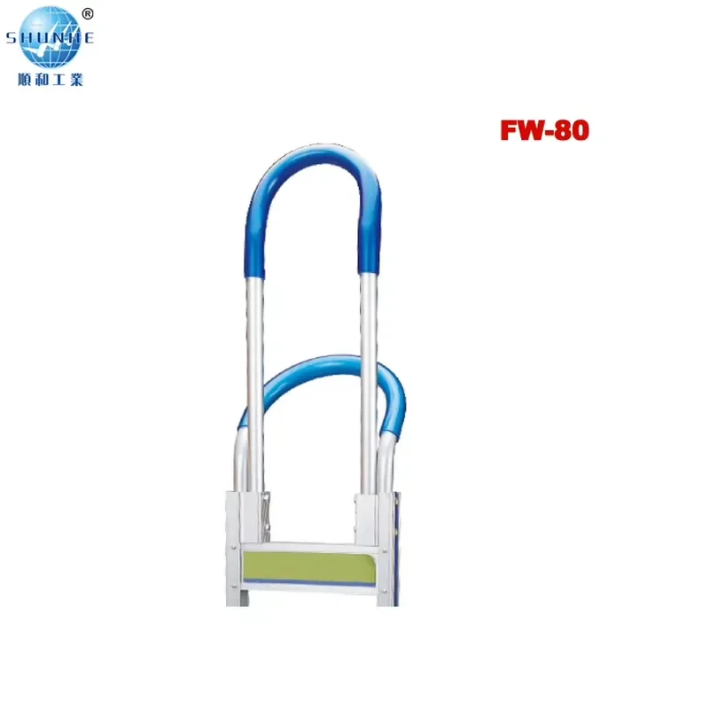 High Quality Aluminum Warehouse Heavy Duty Hand Truck With Stair Climber 10 Inch Wheels Lifting 440lbs