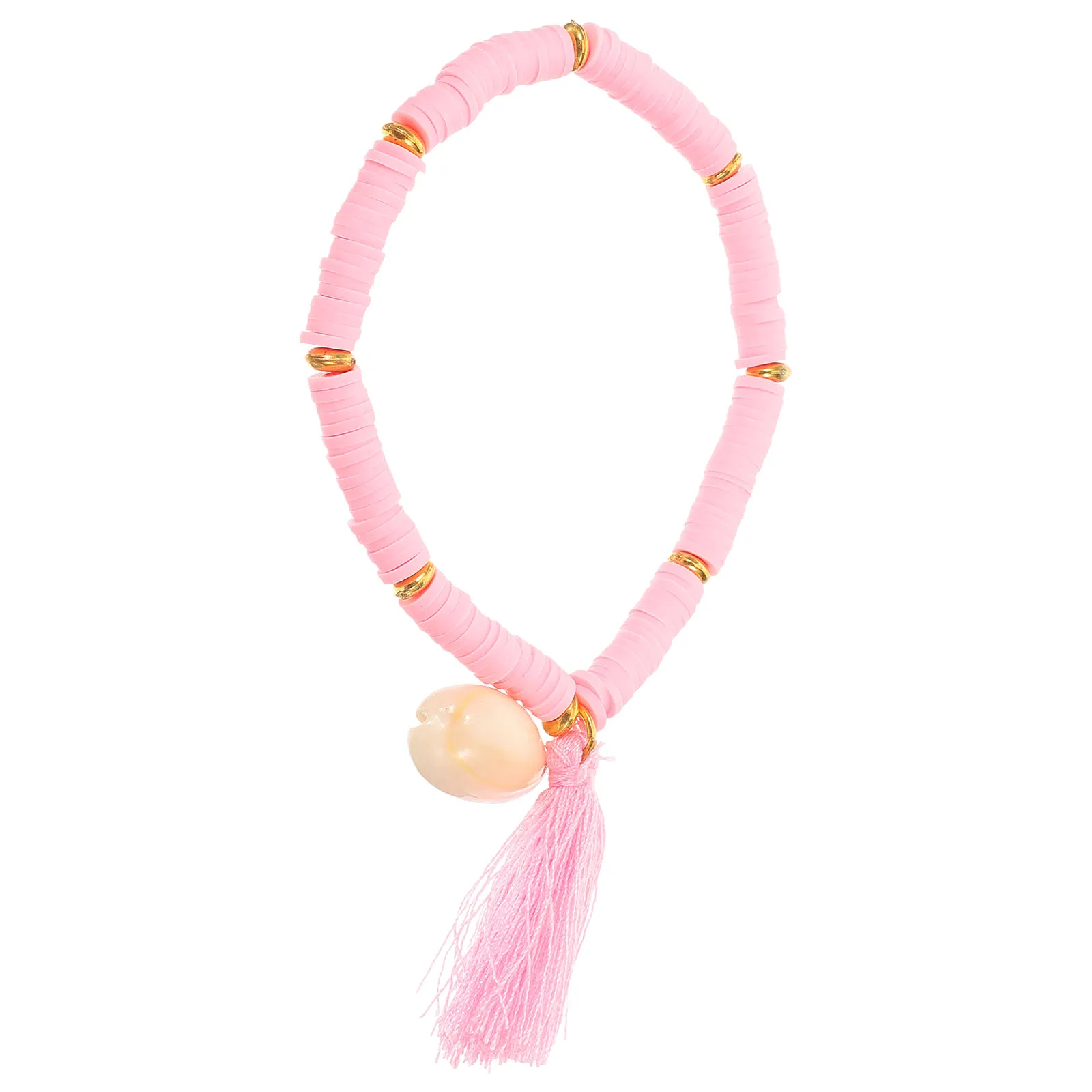 

Shell Tassel Bracelet Hand Bracelets for Anklet Ethnic Pendant Costume Jewellery