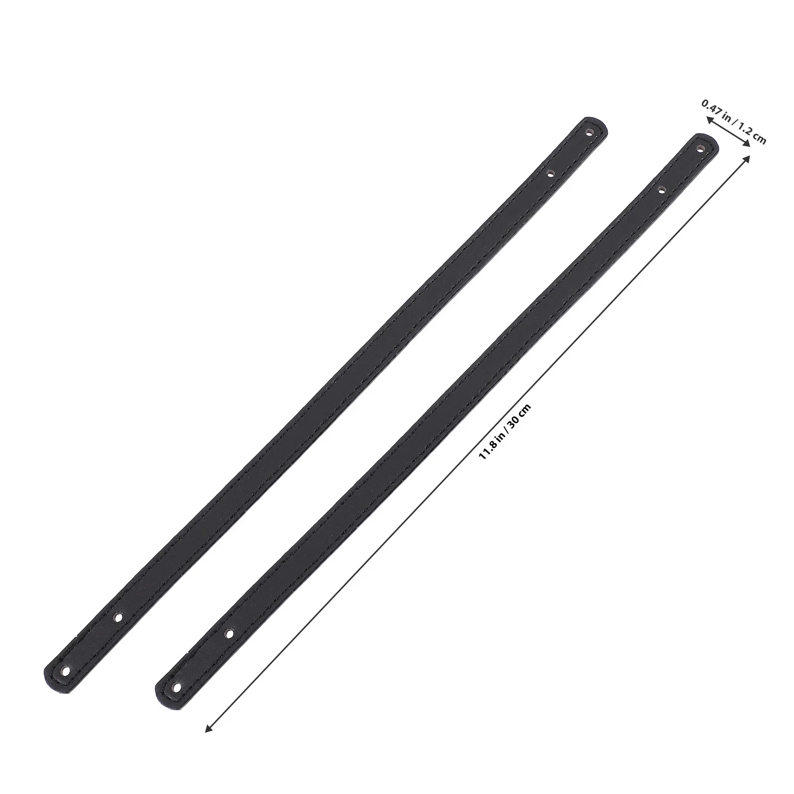 

1Pair 30Cm Premium PU Handbag Strap Sturdy Texture Replacement for Bag Handle Repair Shoulder Strap Upgrade