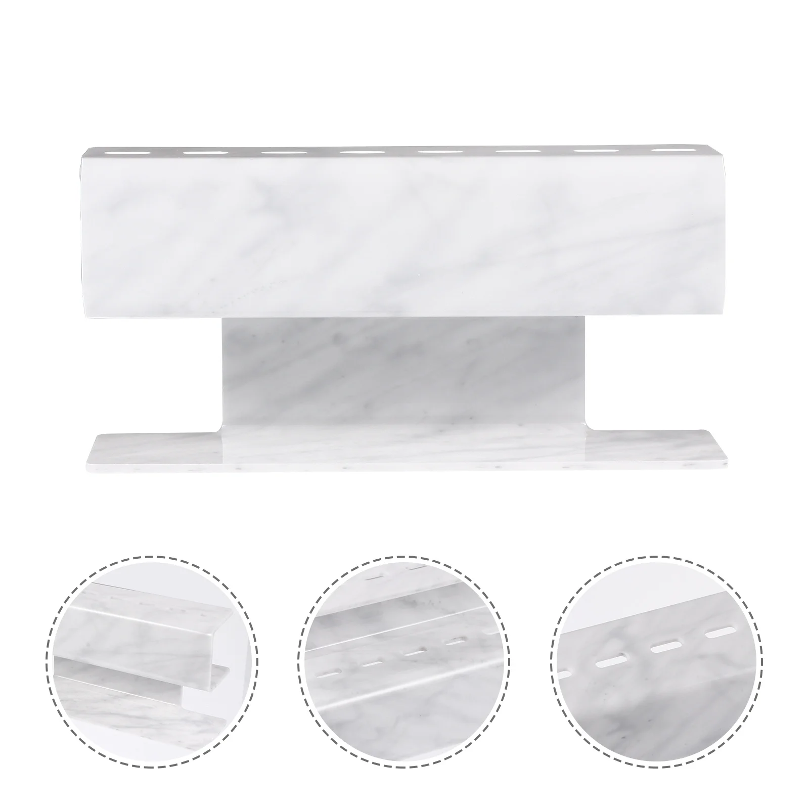 Pinzettenhalter mit 8 Fächern, Acrylständer, Aufbewahrungsregal für Wimpernverlängerungswerkzeuge, Organizer, Präsentationsständer, Pinzettenhalter