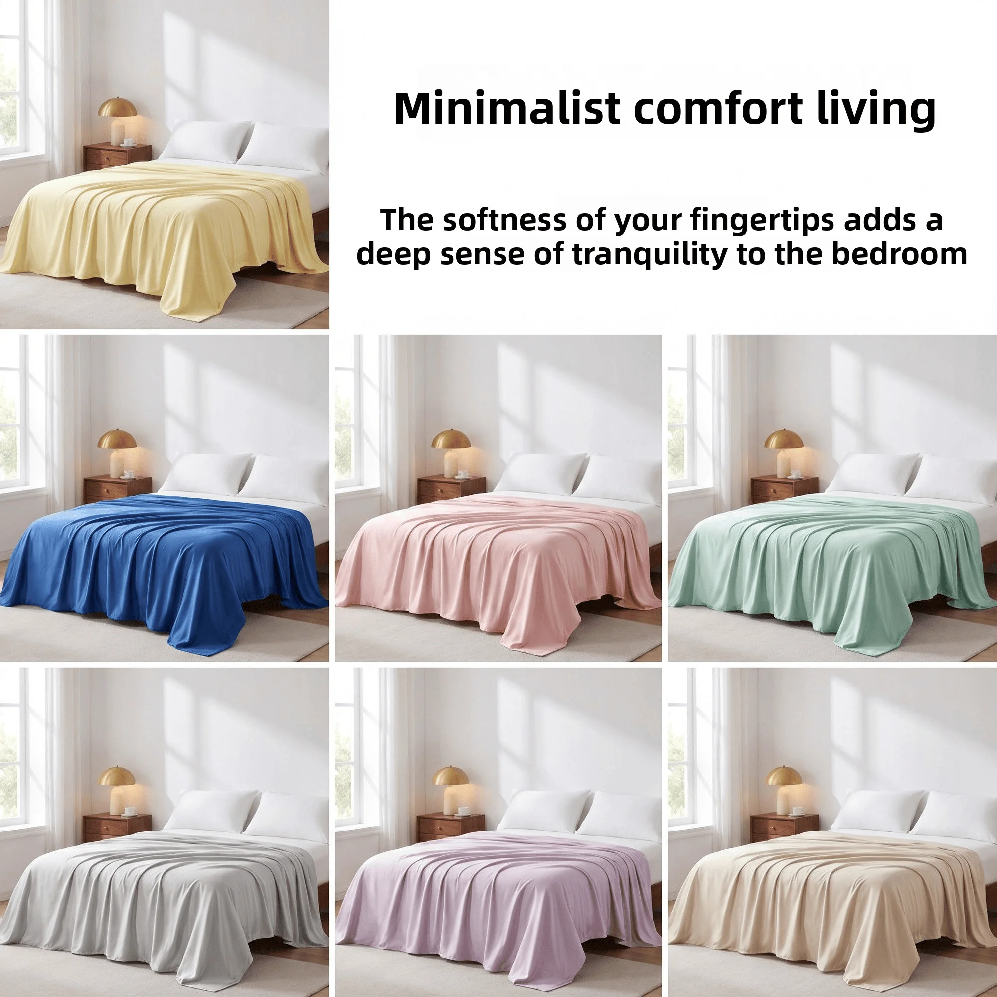 1pc Summer Cooling Banket, Sunscreen Fabric Cool Smooth Bed Blanket Suitable for Air-conditioned Room, Camping, Seaside Vacation