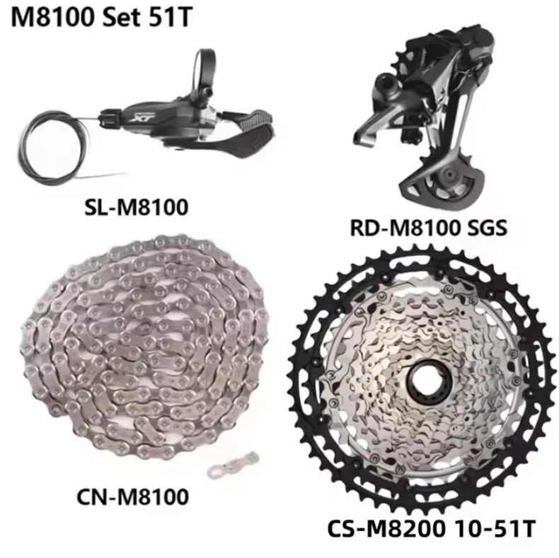 SHIMANO DEORE XT M8100 M8120 12s MTB Mountain Bike 12 Speed