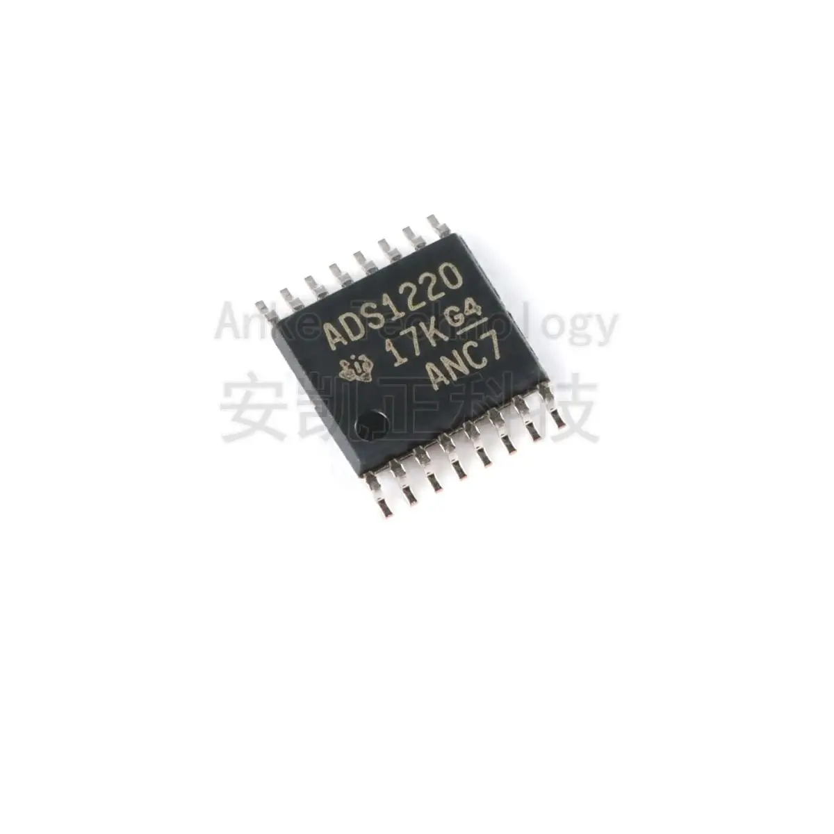 Original genuine product: SMD ADS1220IPWR TSSOP-16 24-bit analog-to-digital converter chip 10PCS