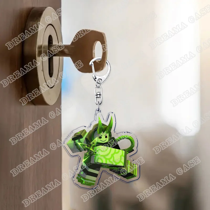 تتجه لعبة الكرتون القتال Chibis سلاسل المفاتيح للإكسسوارات حقيبة Keyrings مجوهرات المشجعين الأصدقاء الهدايا