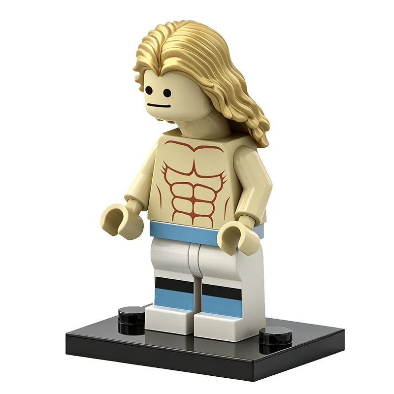 FIFA World Cup Funny Haaland Soccer Player Building Blocks Mini Figure DIY Bricks Collectible Event Souvenir Toy for Fans Gift view 2