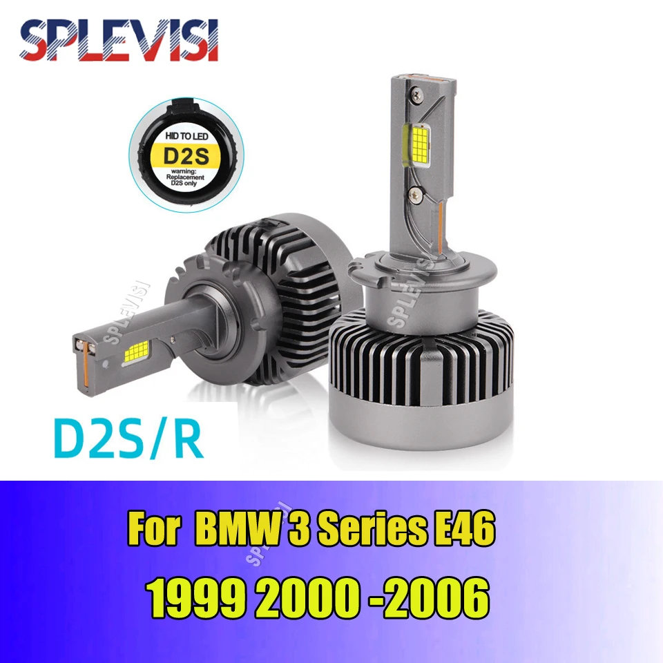 

D2S D2R HID Xenon Bulb Road Legal 6000K enhances visual brightness For BMW 3 Series E46 1999 2000 2001 2002 2003 2004 2005 2006