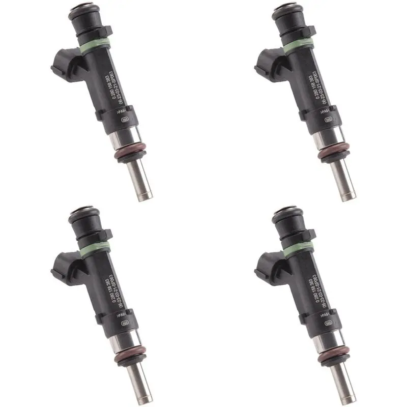 4X Fuel Injector Nozzle For SEA DOO Water Waverunner Water Motorbike 130/155/230 RXT-X300 420874000 0280158383-N29R