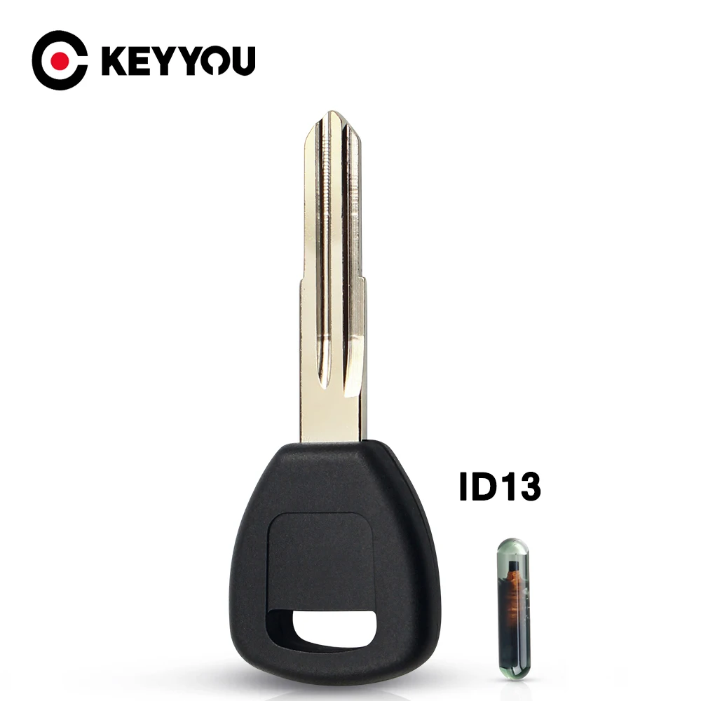 

KEYYOU Transponder Replacement Remote Car Key Shell Case For Honda Accord Civic Odyssey 98 99 00 01 02 ID13 chip / No Chip