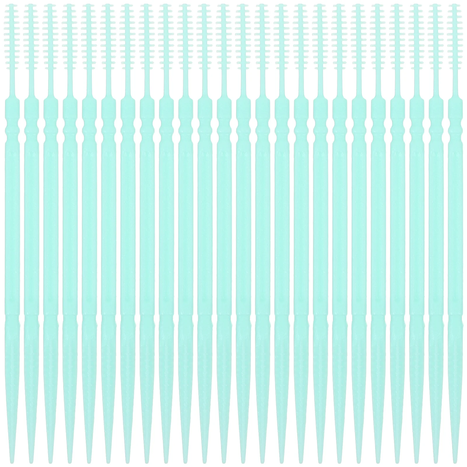 

200Pcs Interdental Floss Brush Oral Care Double Head Toothpick Cleaner Lightweight Box Removes Food Debris Interdental Brush