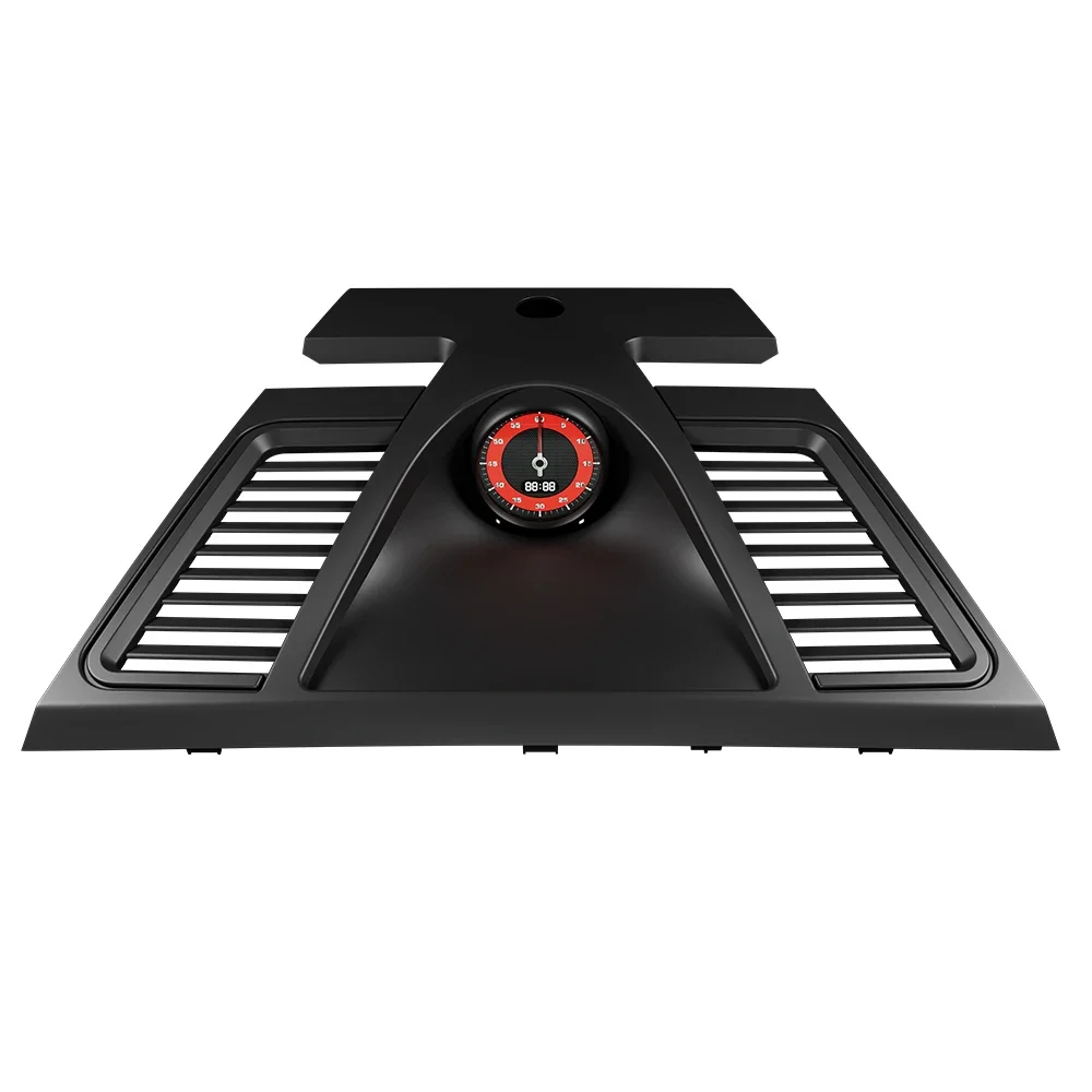 ZXY Interior Kits Center Dashboard Compass Chronometer Time Clock Cover Car Stopwatch for Porsche Panamera 2010-2016