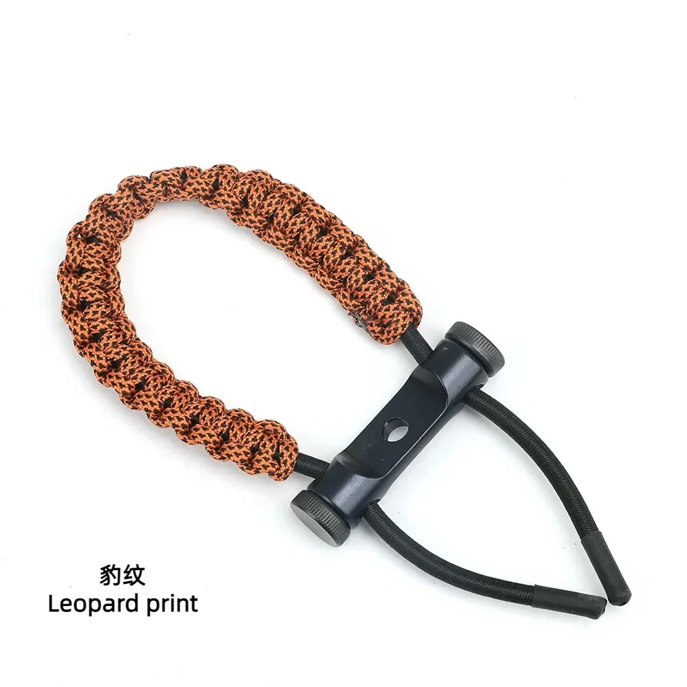 1PC Compound Bow Adjustable Braided Parachute Cord Bow Wrist Sling Archery Hunting Sport Accessories