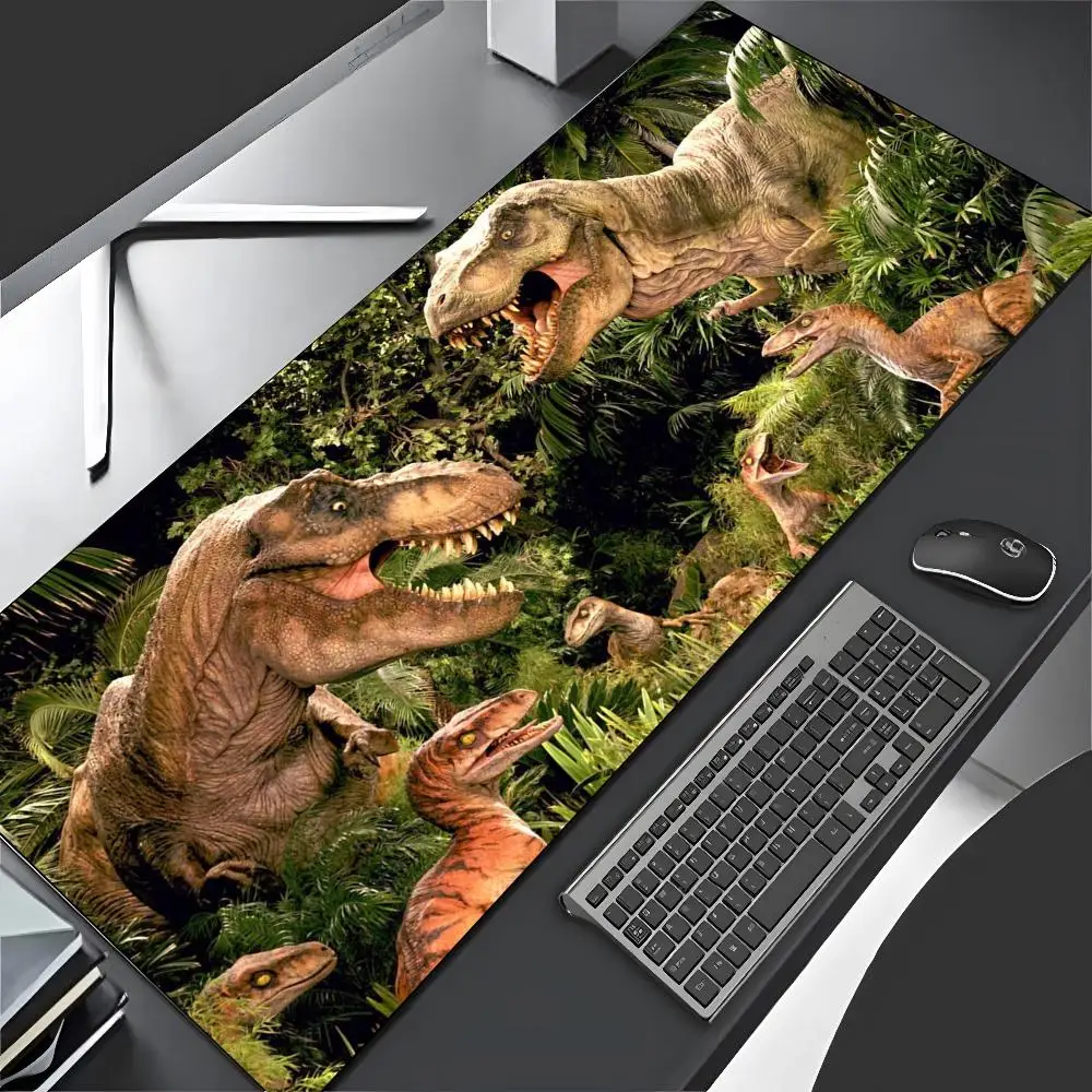 Jurassic Park Dinosaur Mouse Pad Cartoon Lockedge Large Gaming Pad Computer Gamer Keyboard Mat Desk Mousepad PC Desk Pad