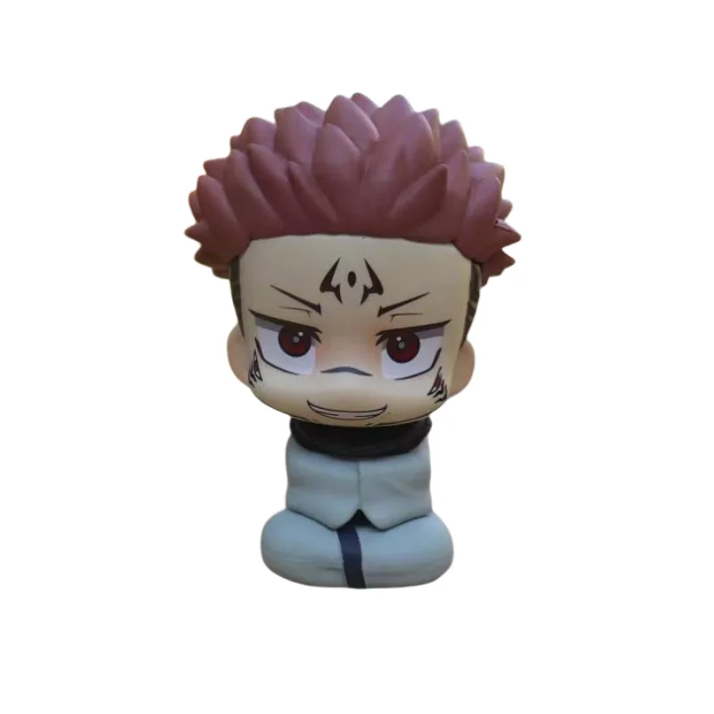 

Q Version Anime Figure Toys Anime girl Jujutsu Kaisen Figure Yuji Itadori Gojo Satori PVC Action Figure Toys Kid Gift