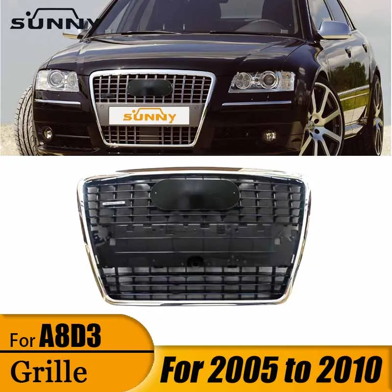

For 2005-2010 Audi A8D3 bumper grille Intake vent grille