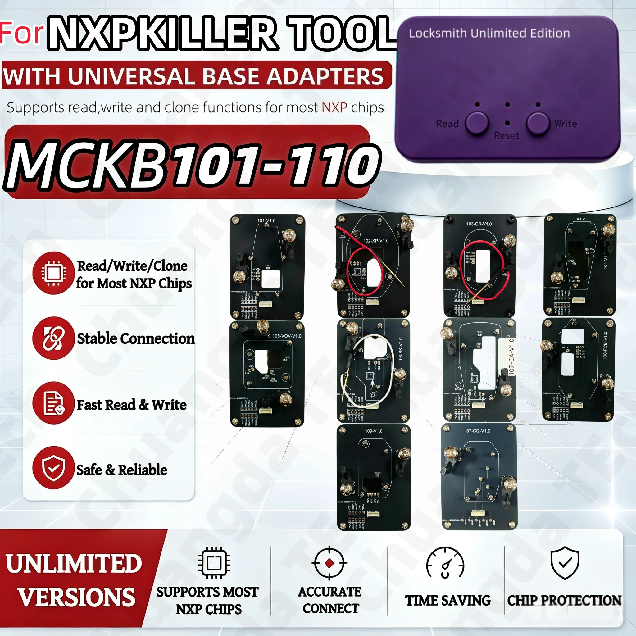 adaptador-nxpkiller-no101-110-compativel-com-dispositivo-keydiy-xhorse-cg-kydz-nao-requer-soldagem-para-leitura-e-gravacao-soquete-de-programacao-para-volvo-trumpchi-formula-bao-buick