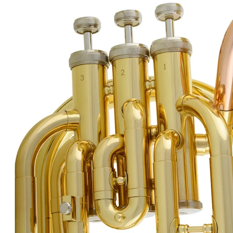 Gutes Messing Goldlack Bb Tone Euphonium