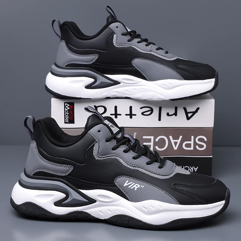 أحذية رياضية للرجال، أحذية جري خفيفة الوزن من ألواح الكربون، ممتصة للصدمات في الشتاء، مضادة للانزلاق، مقاومة للاهتراء، قابلة للتنفس