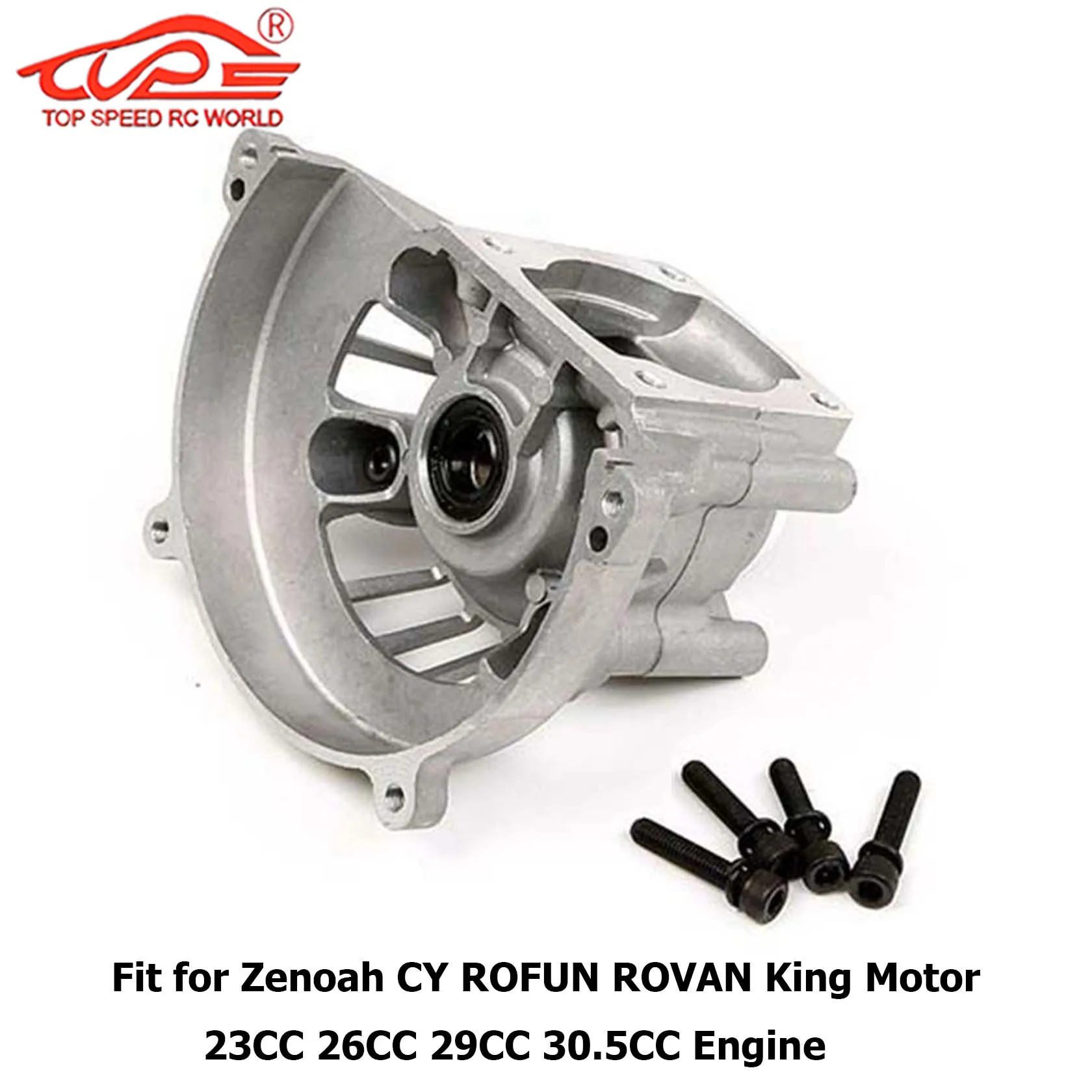 Carter de moteur à 4 boulons avec joint d'huile de roulement, pour 1/5 Rc Hpi Rofun Km Rovan Baja Losi 5ive-T DBXL MCD DTT QL FG Redcat
