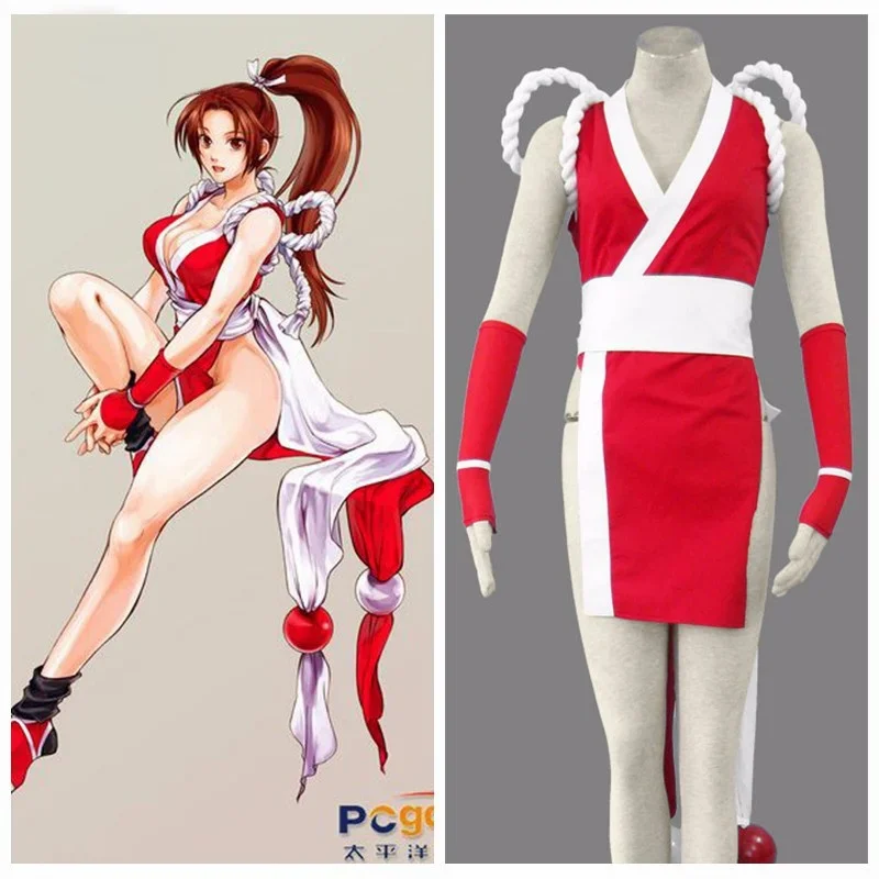 Anime The King of Fighters Anime Mai Shiranui Halloween Cosplay Costume For Halloween Christmas