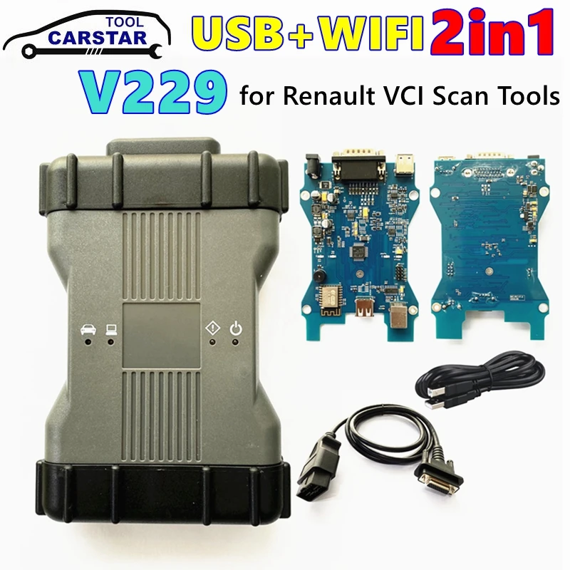 For Renault V236 for Renault Can Clip Diagnostic Programming New Firmware for Renault VCI Scan Tools Diagnostic Tool