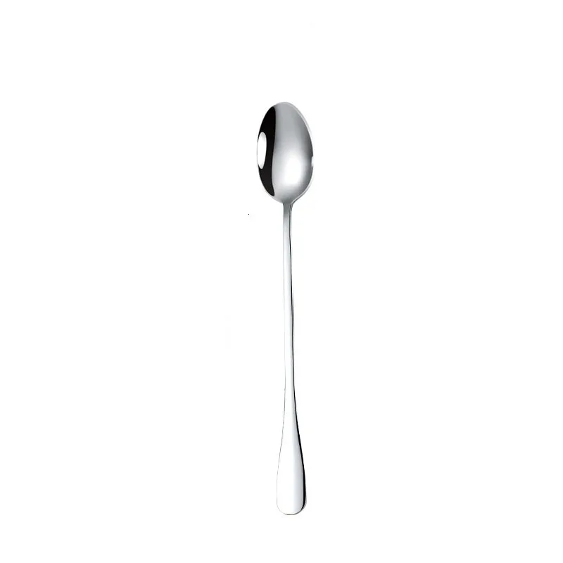 19cm Stainless Steel Ice Tip Scoop Kitchen Utensils Set Hotel Family Dining Scoop Multifunctional Ice Tip Scoop Mirror C1