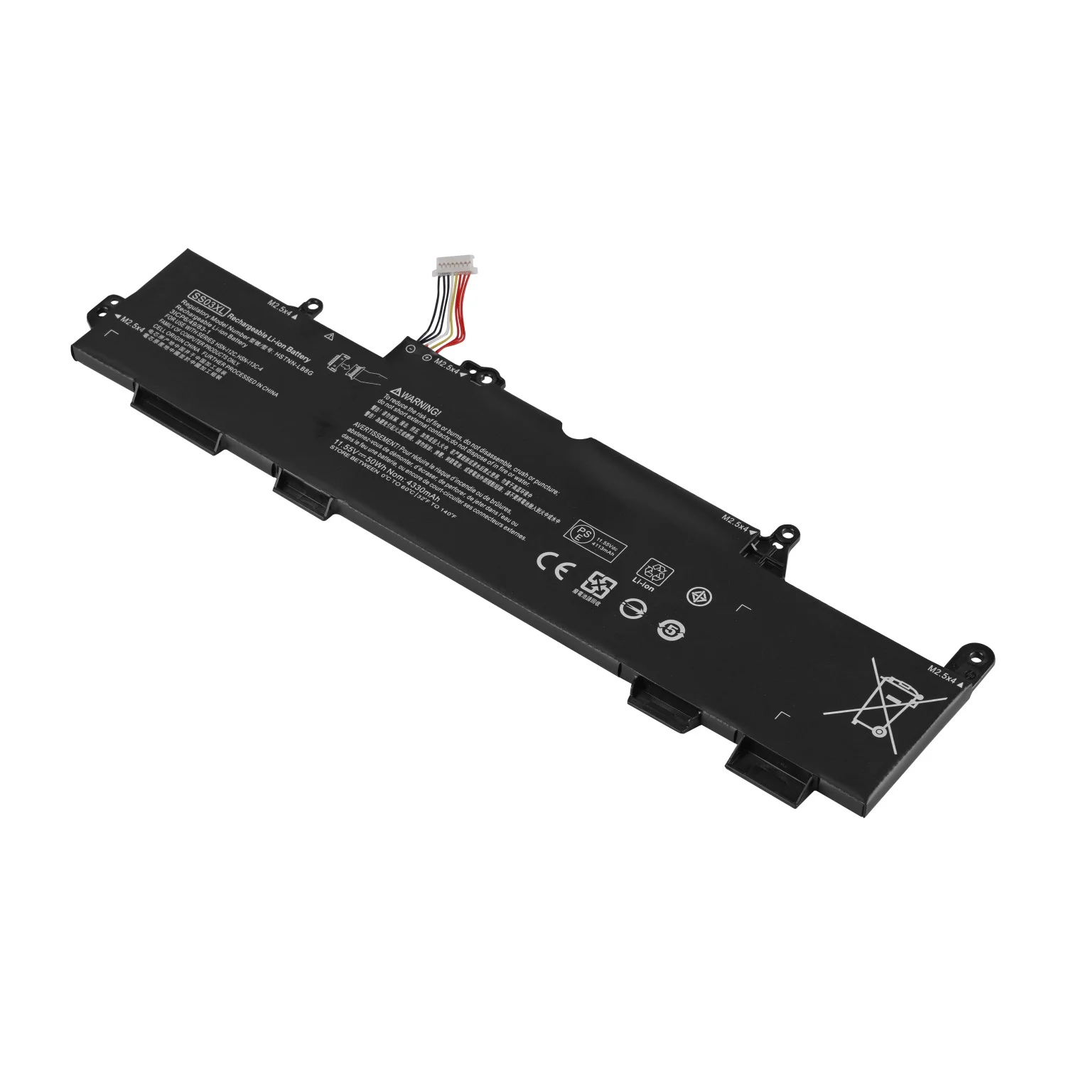 JGTM SS03XL 11.55V 50Wh Li-ion Rechargeable Laptop Battery for HP EliteBook 730 745 840 ZBOOK 14U G5 933321-855 HSTNN-LB8G