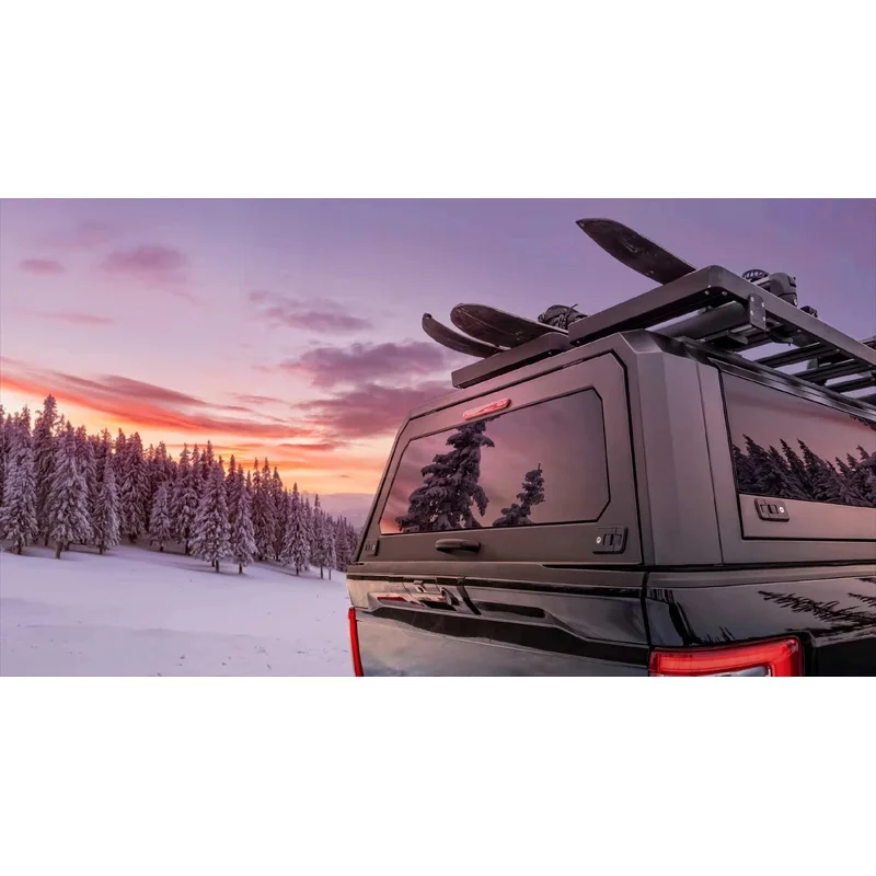 Waterproof 5Ft 5.5FT 6FT Steel Pickup Hardtop Canopy Aluminum Alloy For Tacoma RAM 1500 2500 3500 Hilux F150 Shark