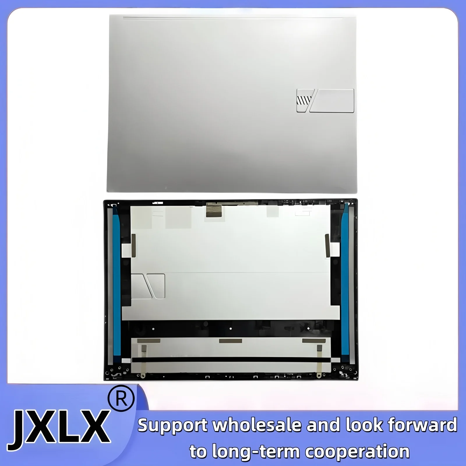 JXLX® New For ASUS Vivobook Pro16 N7600Z M7600Q X7600 Laptop LCD Back Cover Top Case/Palmrest Cover/Bottom Base Cover Lower Case