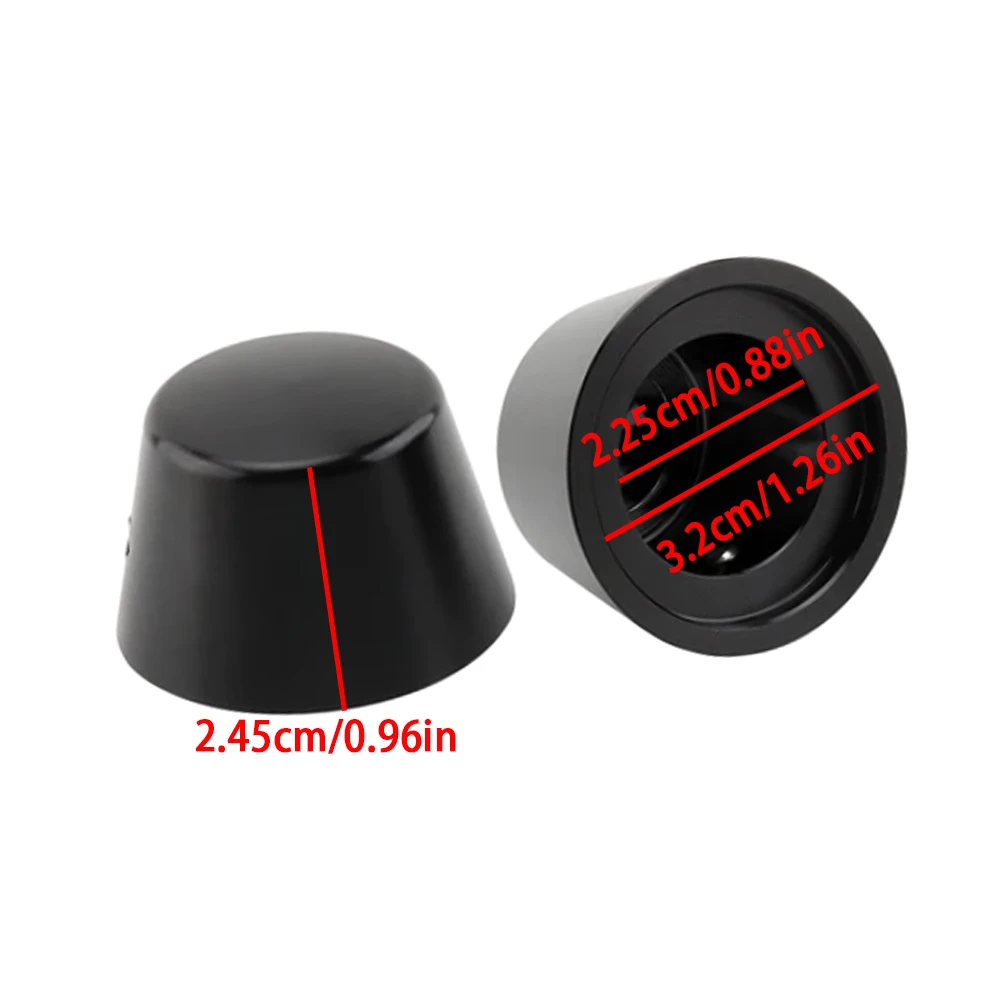 2pcs CNC Front Axle Nut Cover Caps for Harley Touring Road King Road Electra Street Glide Softail Fatboy Sportster XL Dyna