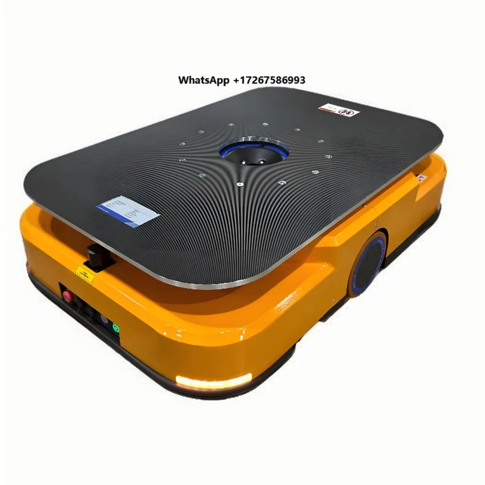 1TON AGV Robot for Warehouse | High-Precision Automated Guided Vehicle with 24/7 Operation Capacity