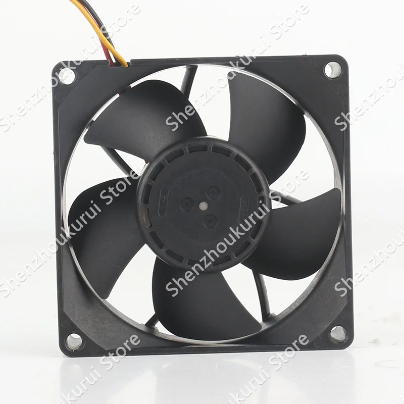 80X80X25MM Cooling Fan DC24V 0.35A AC EC 8025 8CM waterproof violence inverter Three-wire Original NMB 08025DE-24P-BL