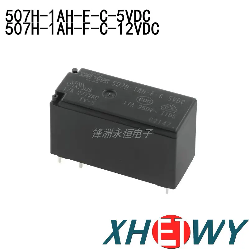 507H-1AH-F-C-5VDC 507H-1AH-F-C-12VDC 507H-1AH-F-C 5VDC 12VDC  original relay 17A 277VAC 6-pin 17A 250V