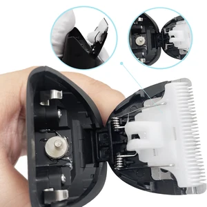 Body Hair Sideboard, Männerrasur, Sideboard des Schamnorgenkugels, austauschbarer Keramikblatt, elektrischer, wasserdichtes Rasiermesser 10 Hauptverkaufskeramikklinge - №5