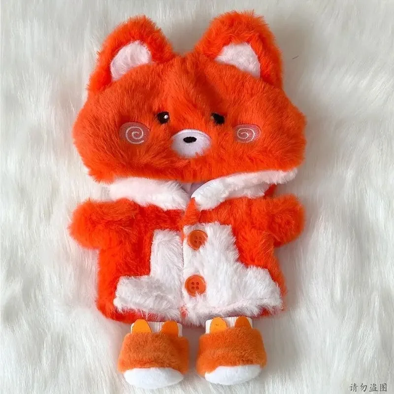 Doll Clothes Cartoon Cute Jumpsuit Cotton Doll Plush Toy Replacement Clothing Kids Toy Gifts Doll Accessories Holiday Gift 20cm