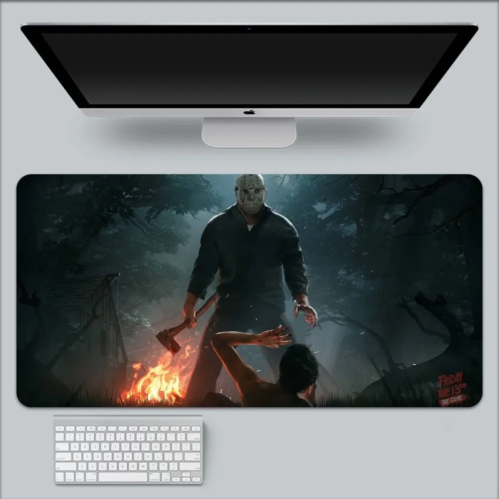 

F-Friday the 13th Mouse Pad Large Gaming Compute Gamer PC Keyboard Mouses Mat