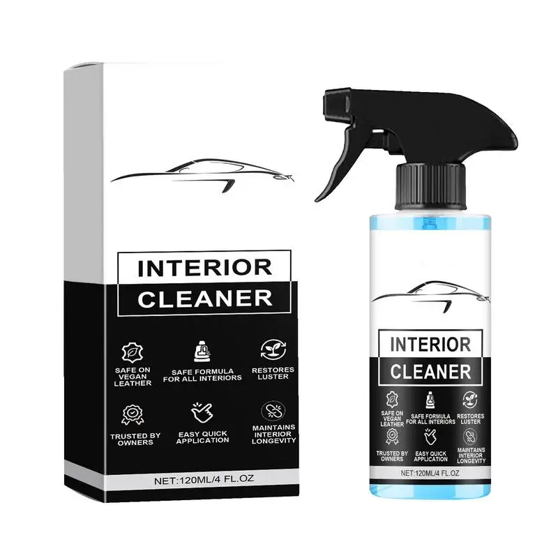 

Car Interior Cleaner and Protectant 120ml Car Leather Color Restorer Car Leather Color Restorer Interior & Leather Restorer Safe